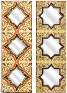 Moroccan Decorative Elongated Wall Mirrors  