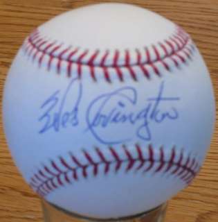 Braves WES COVINGTON (d) Signed MLB Baseball AUTO Phils  