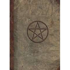 Magical Pentagram Book of Shadows, Journal or Diary pagan wicca witch 