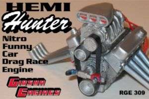 RGE309 Hemi Hunter 454 Chevy Nitro Funny Car Drag Engin  