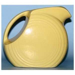  Fiesta Yellow Juice Disc Pitcher Homer Laughlin China HLC 