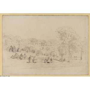  Hand Made Oil Reproduction   David Cox   32 x 22 inches 