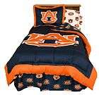 Auburn Tigers NCAA Queen Comforter and Sham Bedding Set