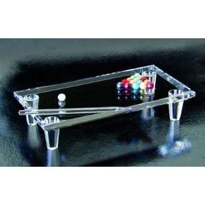  Rainbow Pool Table Crystal Ornament