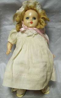 Antique 12 inch Composition Baby Doll w/Sleep Eyes  