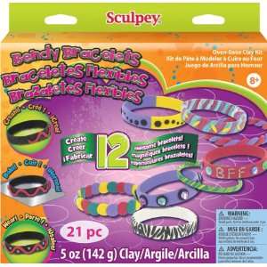  Sculpey Activity Kit Bendy Bracelets 
