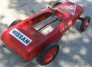   AMF Probe 3 Pedal Race Car Variant NISSAN Victory Hand Painted Logos
