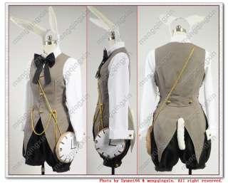 VOCALOID 2 Len Alice In Musicland Cosplay costume custom made 