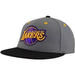  adidas Los Angeles Lakers Charcoal Black Highlight Reel 