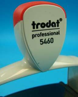 Trodat 5460 Professional Office Rubber Date Stamp NEW  