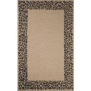  Neutral Spello Leopard Rug   5x8