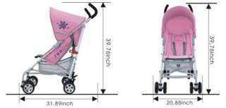    Zooper Salsa Pink Ultralight Umbrella Stroller   Escape Line Baby