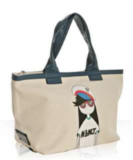 Marc by Marc Jacobs natural canvas Ally Miss Marc medium tote 
