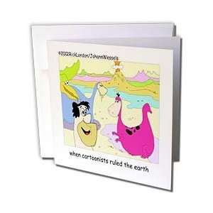 Cartoons   When Cartoons Ruled The Earth   Greeting Cards 12 Greeting 
