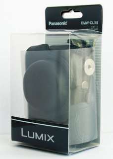Panasonic DMW CLX5 K Black Leather Camera Carrying Case for DMC LX5