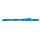 Papermate Medium Point Stick Ballpoint Pen, Blue Barre