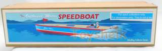 Tin Toys Outdoor Motor Speedboat Blue Ski tms Schylling 24685 
