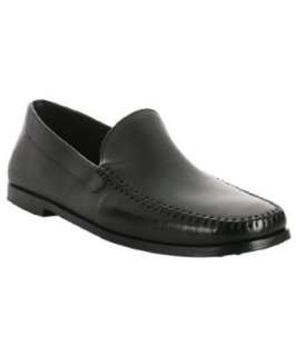 Tommy Bahama black leather Monte Carlo loafers   