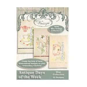  Days of the Week Mini Collection (35 Designs) Arts, Crafts & Sewing