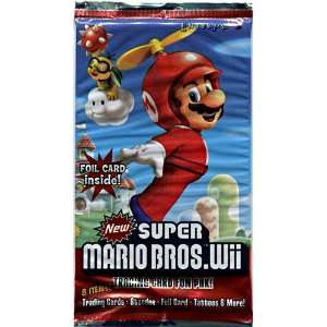  New Super Mario Bros. Wii Enterplay Trading Card Fun Pak 
