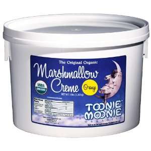 Toonie Moonie Organics Orange Marshmallow Creme, 3 Pound Tub  
