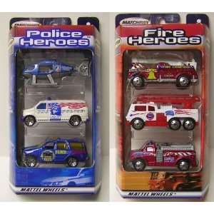  Matchbox Police and Fire Heroes This item was manufactured 
