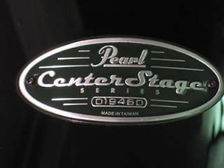 Pearl Center Stage 5 pc Drum Set Kit Black Shells NEW  