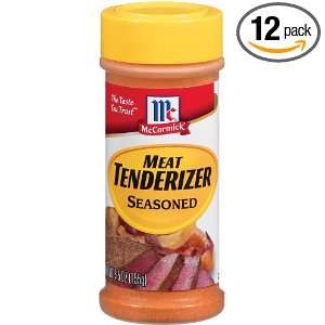 Spice Pantry Meat Tenderizer, Seasoned, 5.5 Ounce (Pack of 12)  