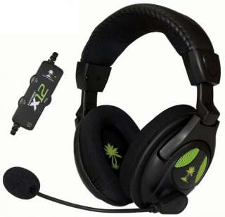Xbox 360 and PC Turtle Beach Ear Force X12 Gaming Headset + Amplified 