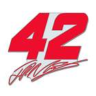 JUAN MONTOYA #42 TARGET NASCAR TEAM PIN PETER DAVID
