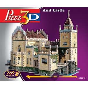  Puzz 3D Anif Castle   769 Pieces Toys & Games