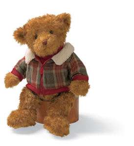 Gund Hagen Brown Teddy Bear Stuffed Animal Plush Toy  