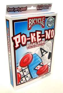 Po Ke No Pokeno White Poker Bingo Bicycle Playing Game  