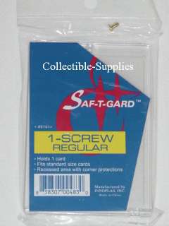 SPECIAL** 50 Hard 1 Screw Down REGULAR Card Holders  