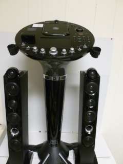 The Singing Machine Pedestal Karaoke System iSM 1028 With Speakers And 