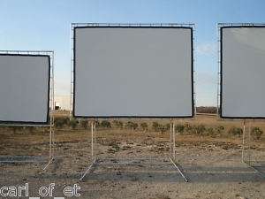 x12 Backyard Outdoor Projector Screen DIY Kit  