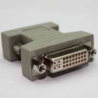   Dual Link Female To VGA Male Converter Adapter for monitor projectors