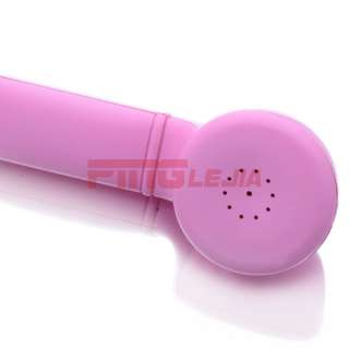 Pink Classic Retro Handset Mobile Cell Phone Receiver For iPhone 4 3GS 