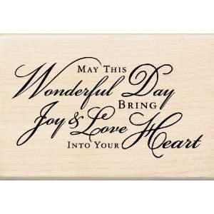   Mounted Rubber Stamp X Joy & Love [Office Product] 