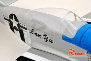 New 4Ch RTF RC R/c EP P 51 Mustang Scale Plane Airplane  