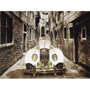  Vintage Car in a Tight Alley Superstock Collection 