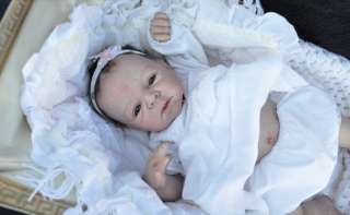 Beautiful realistic reborn big baby girl doll with tummy from **Dreams 