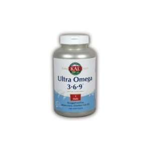  Kal Ultra Omega 3 6 9 Borage/Fish/Flax 100 Softgels 