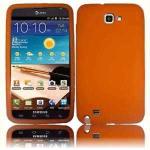  Neon Orange Soft Silicone Skin Gel Cover Case for Samsung 