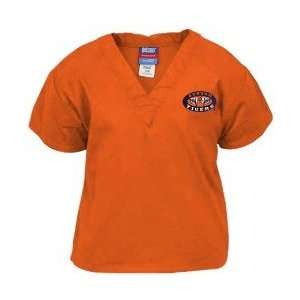  Auburn Tigers Orange Youth Mascot Scrub Top (Large 