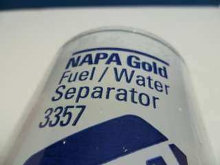 Napa Gold 3358 Fuel / Water Separator Filter Fits Many Diesel Engines 