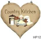 COUNTRY KiTCHeN Wood Heart Country Vintage Gingerbread Sign C Store 4 