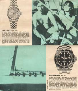 Original Genuine Rolex Watches Leaflet in Mint Condition