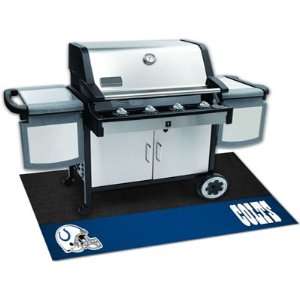  Indianapolis Colts BBQ Grill Mat Patio, Lawn & Garden