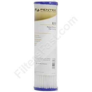 Pentek R50 Pleated Filter Cartridge (9 3/4 x 2 5/8), 50 Micron 